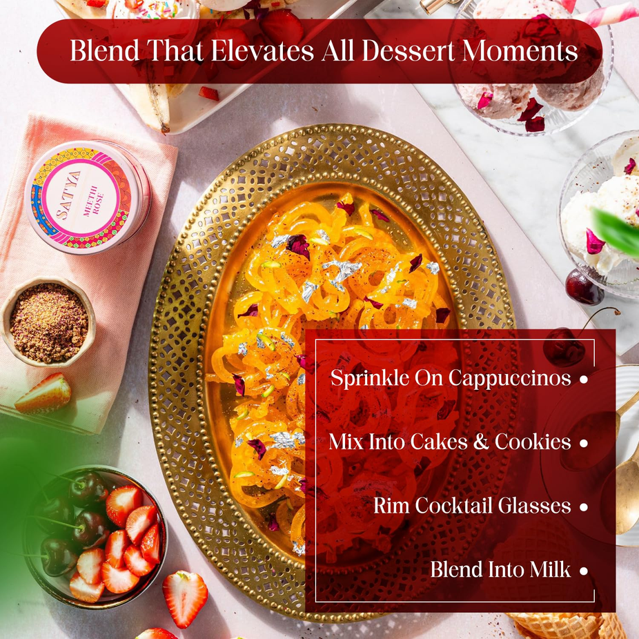 Meethi Rose Floral and Sweet Indian Spice