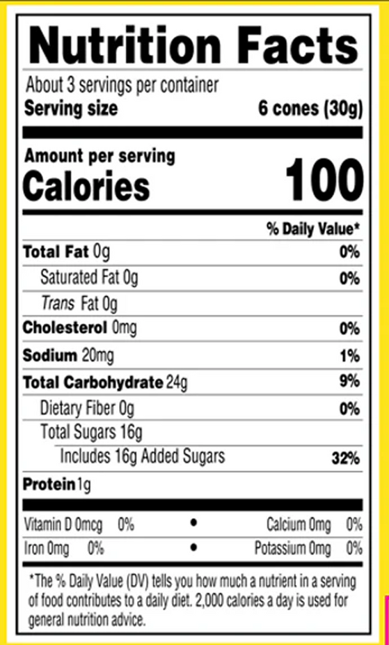 Mellow Cones Extreme Slime Sour Crush (3CT)