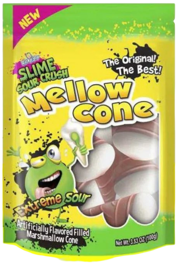 Mellow Cones Extreme Slime Sour Crush (3CT)