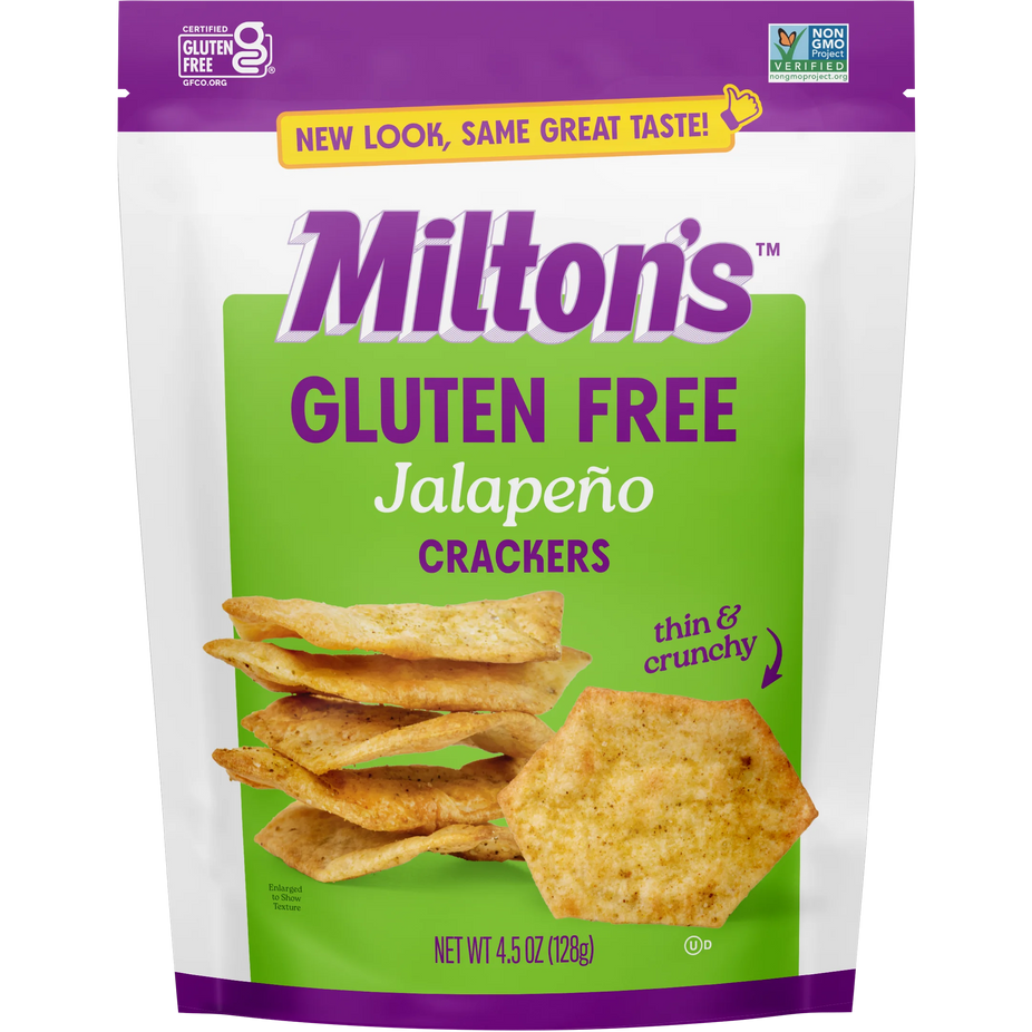 Jalapeño Gluten-Free Crackers