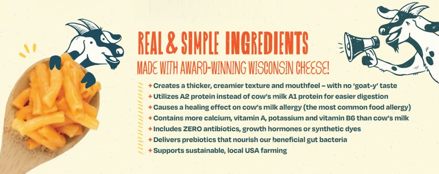 Goat Cheese Yellow Cheddar Entree (8 Pack)