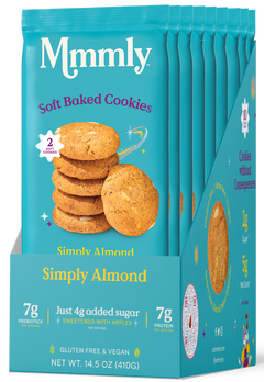 Simply Almond Soft Baked Cookies (10 x 2 CT To Go Packs)