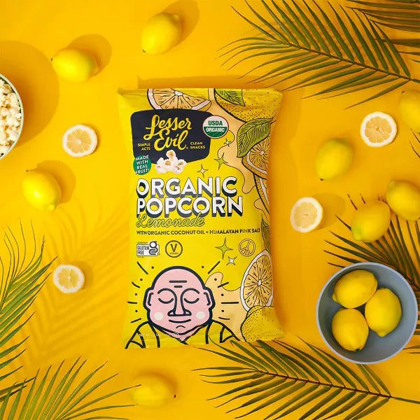 Organic Popcorn Lemonade