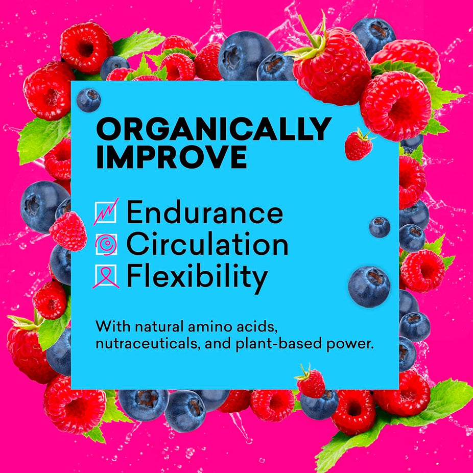 Blue Raspberry Workout Powder (15 Packets)