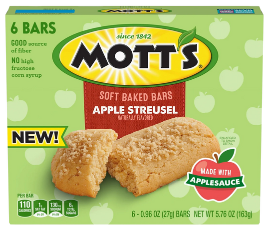 Soft Baked Bars - Apple Streusel (6CT)