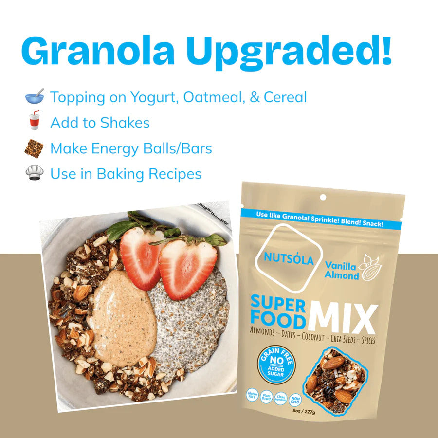 Vanilla Almond Superfood Granola Mix