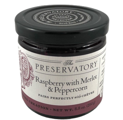 Raspberry With Merlot & Peppercorn Preserve