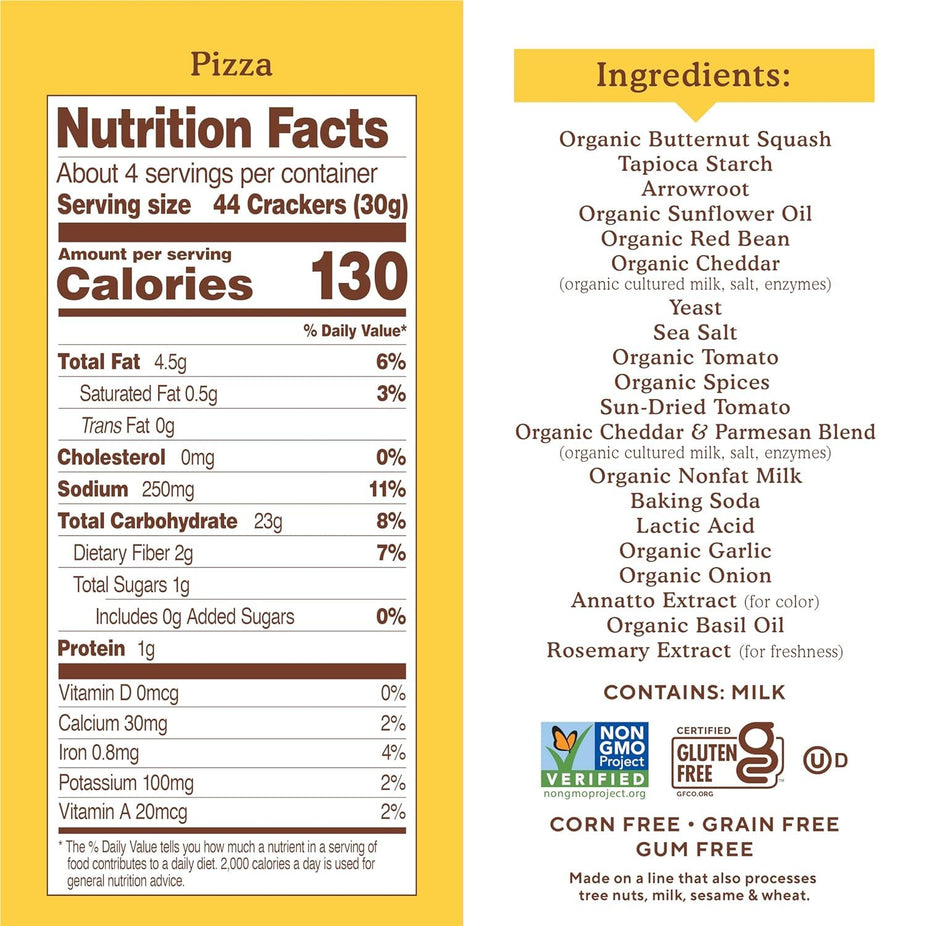 Pop Mmms Pizza Baked Snack Crackers