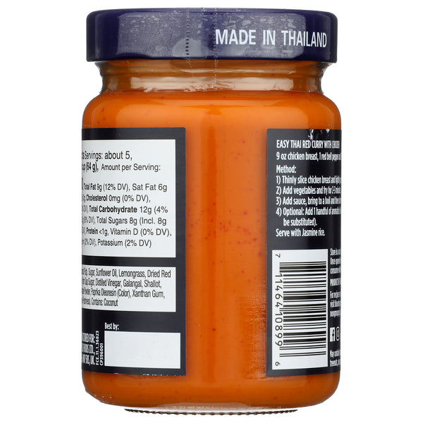 Thai Red Curry Sauce
