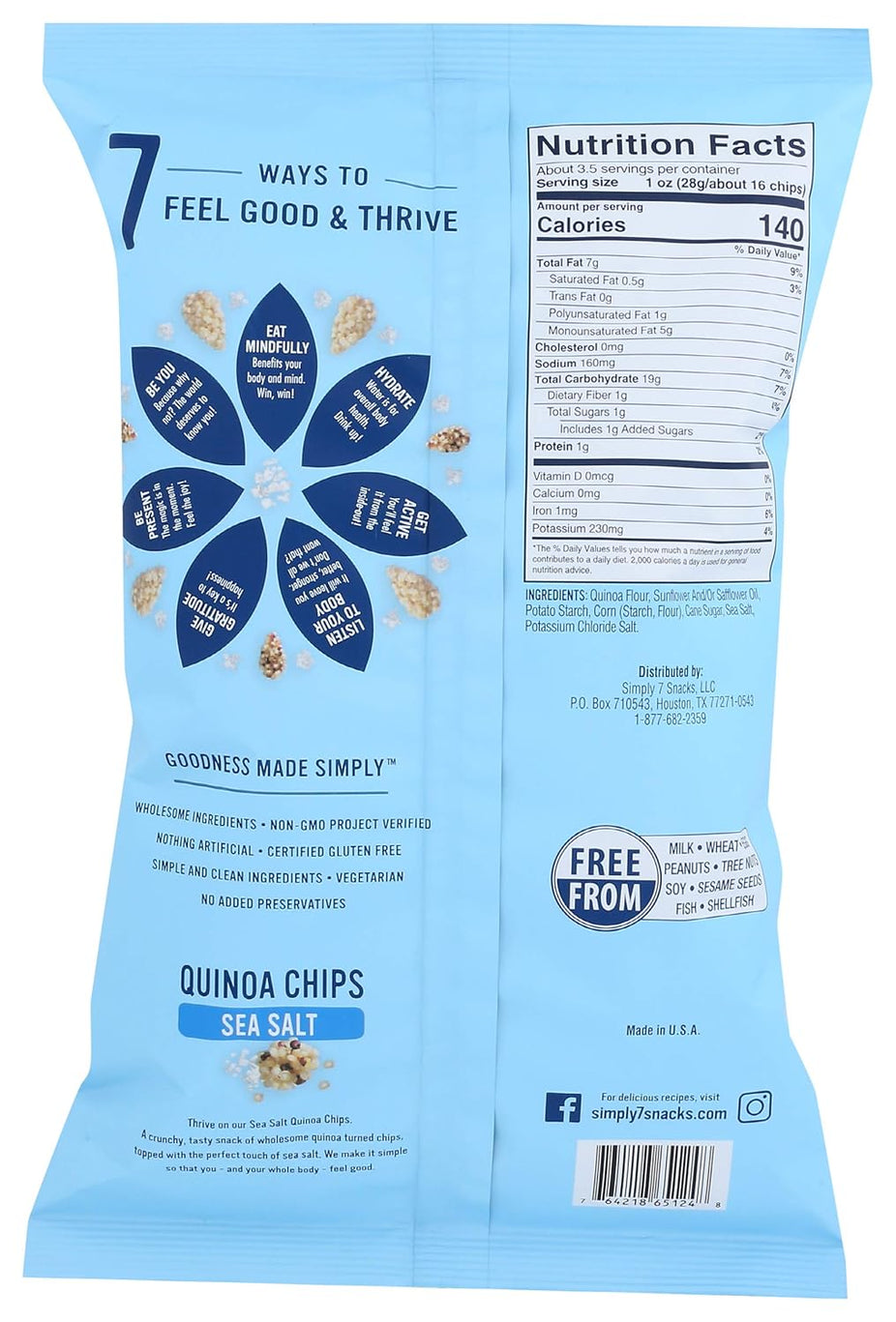 Sea Salt Quinoa Chips