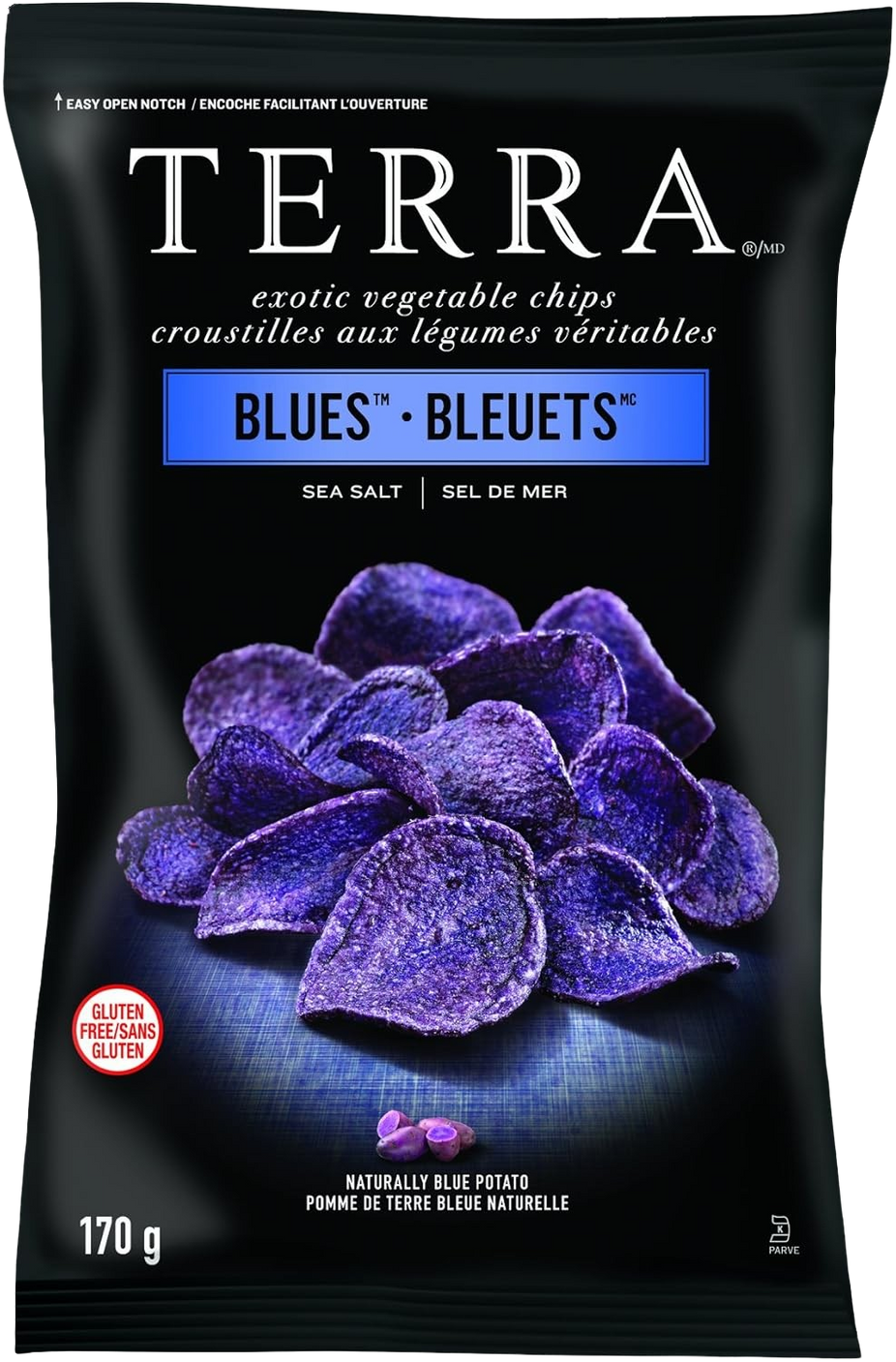 Exotic Vegetable Chips - Blues - Sea Salt
