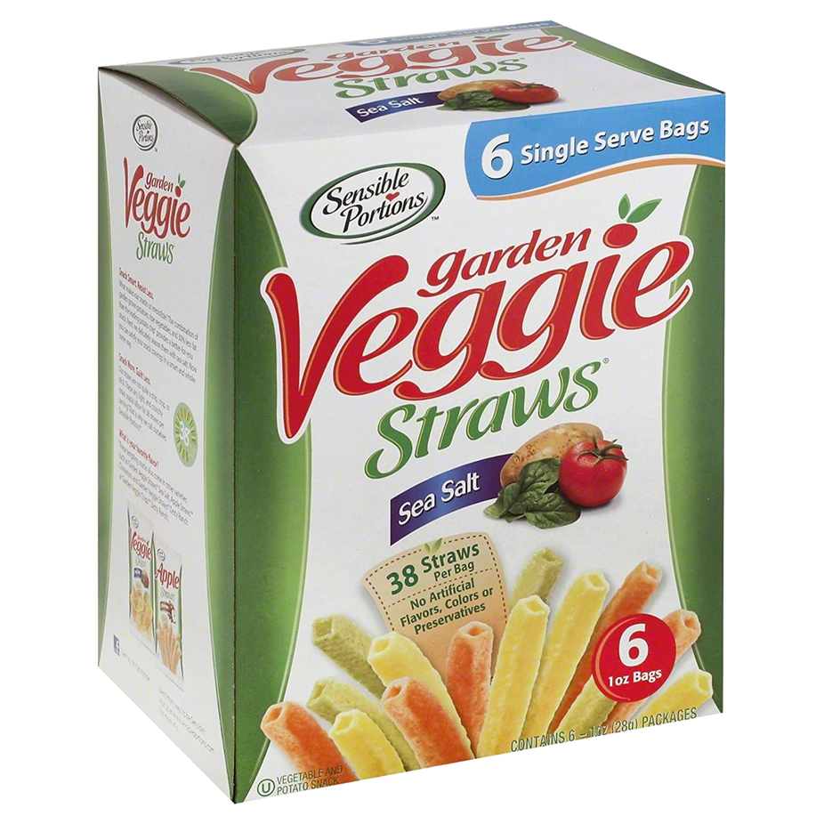 Veggie Straws Sea Salt (6 Pack)
