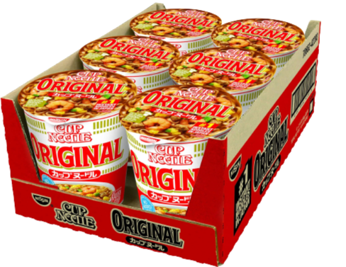 Original Soy Sauce Umami Instant Cup Noodles (6 Pack)