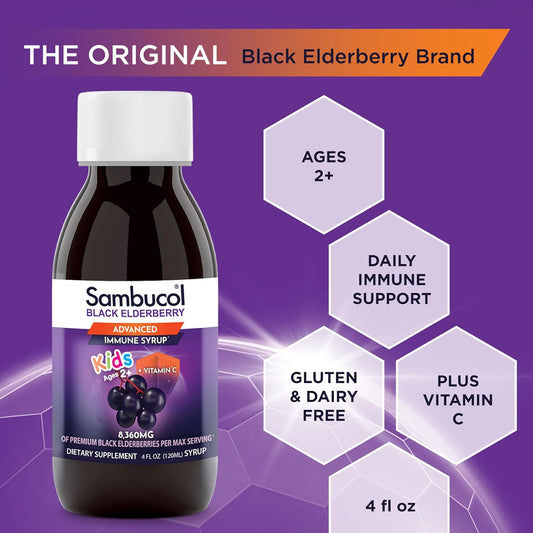 Black Elderberry Kids Syrup