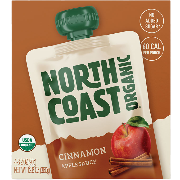 Organic Cinnamon Apple Sauce (4 Pack)