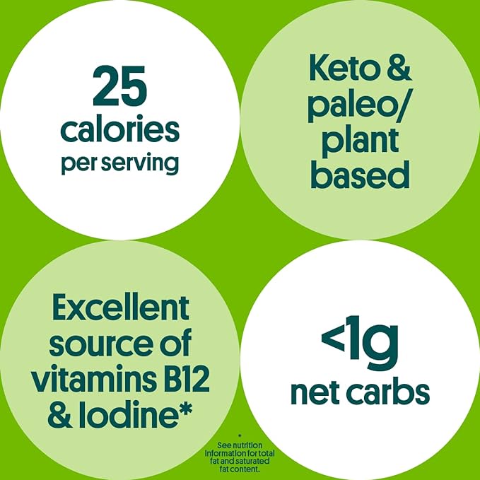 Sea Salt & Avocado Oil Roasted Seaweed Snack (12 Pack)