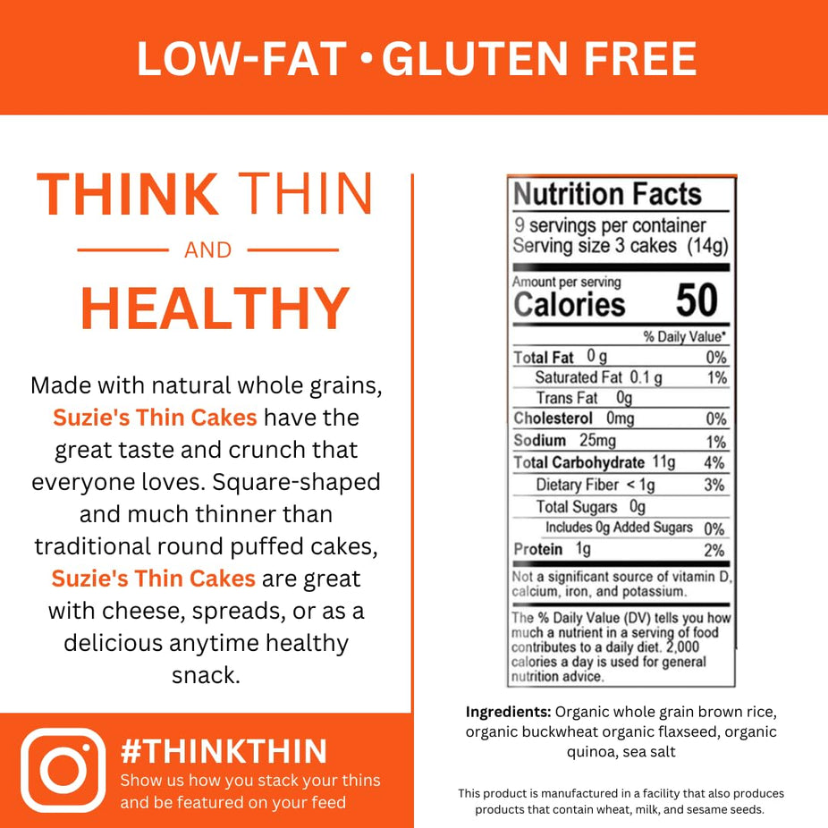 Buckwheat Quinoa & Flax Thin Cakes