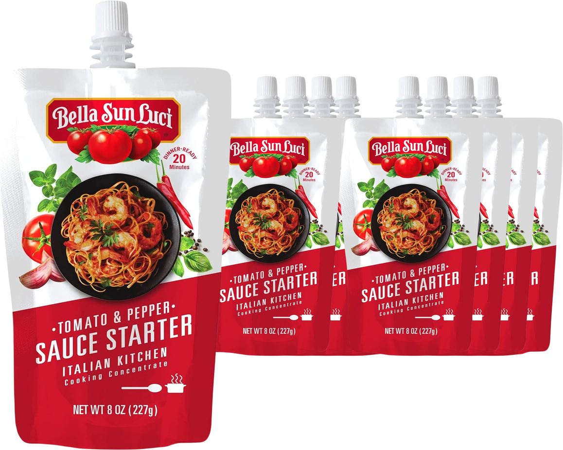 Tomato and Pepper Sauce Starter (8 Pack)