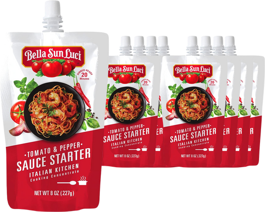 Tomato and Pepper Sauce Starter (8 Pack)