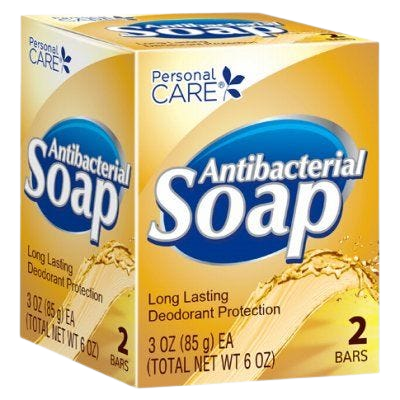 Antibacterial Bar Soap (2 Pack)