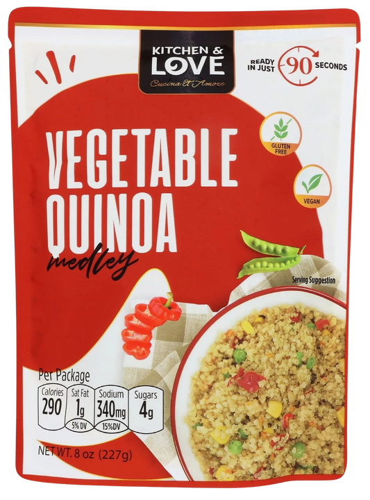 Vegetable Quinoa Medley Pouch (6 Pack)