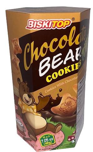 Chocolate Hazelnut Bear Cookie