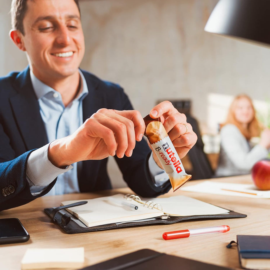 B-Ready Wafer Bars filled with Nutella (6 CT)