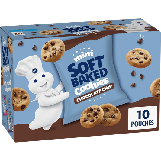 Mini Soft Baked Cookies - Chocolate Chip (10 CT)