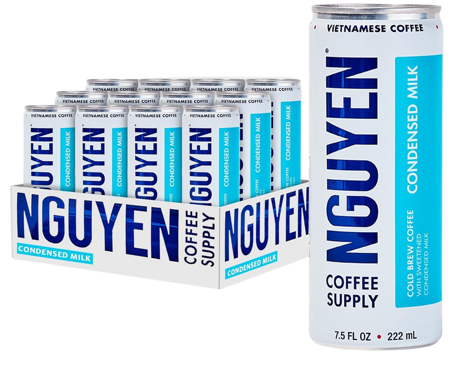 Vietnamese Cold Brew Coffee with Condensed Milk (12 Pack)