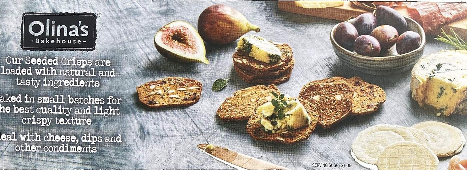 Fig & Almond Seeded Crisps