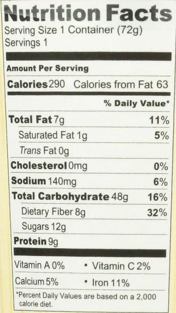 Banana Bread Oatmeal (6 Pack)