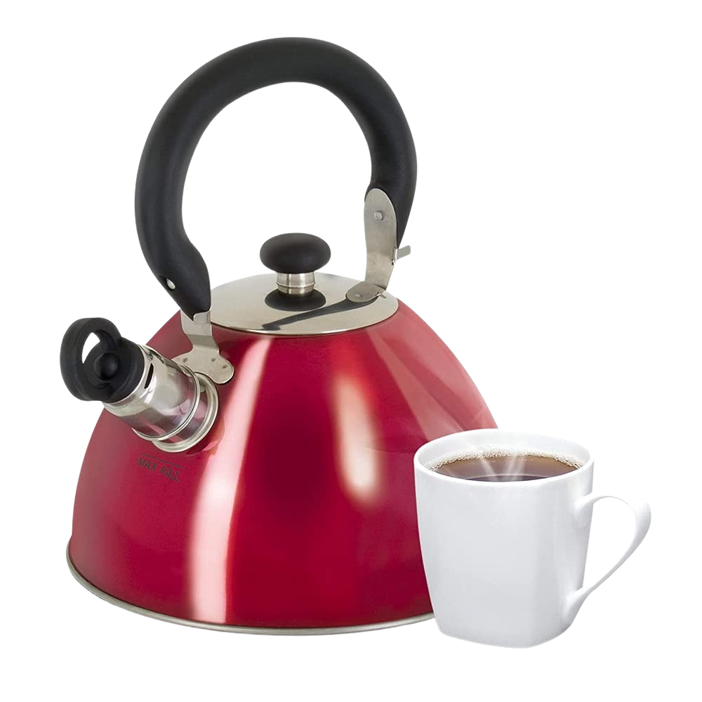 Mr. Coffee Morbern Whistling Stovetop Tea Kettle (1.8 QT) – Martie