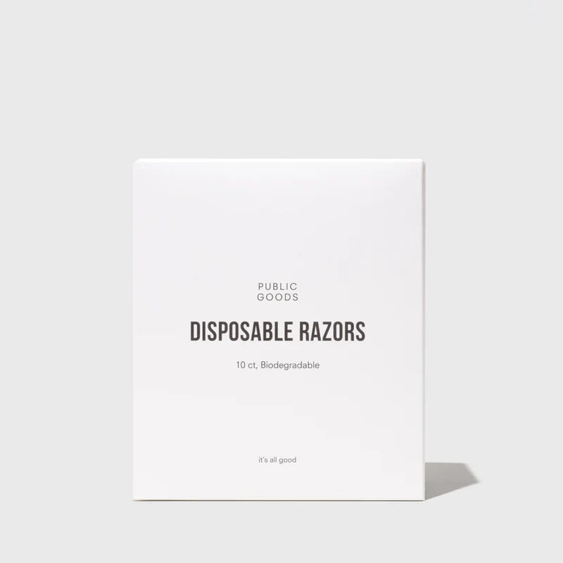 Biodegradable Disposable Razors (10 CT)