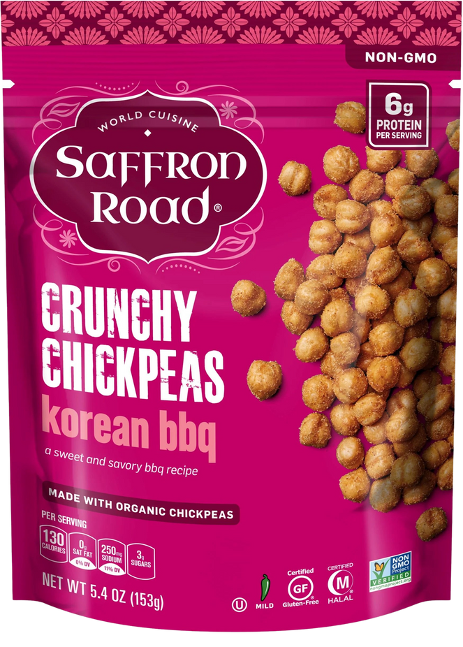 Korean BBQ Crunchy Chickpeas