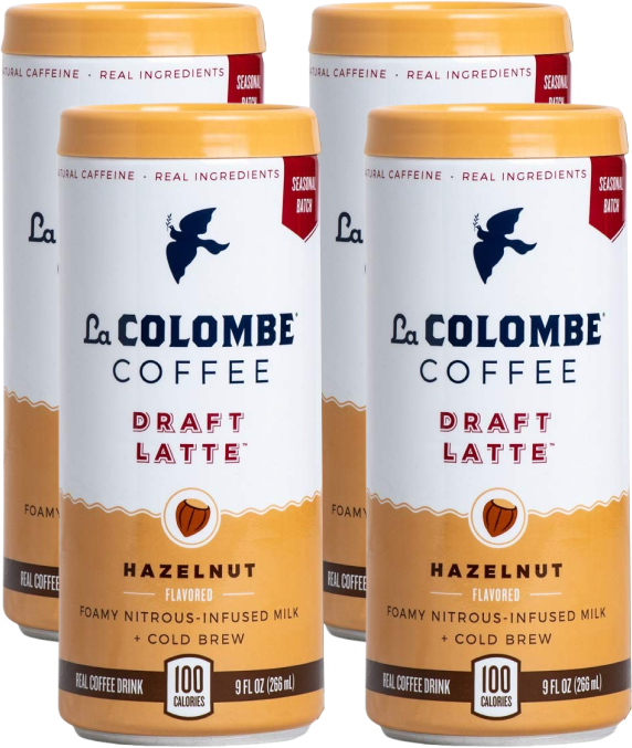 Draft Latte Hazelnut (4 Pack)