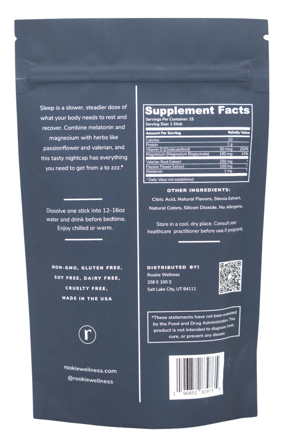 Sleep Black Berry Lemon Drink Mix (15 CT)
