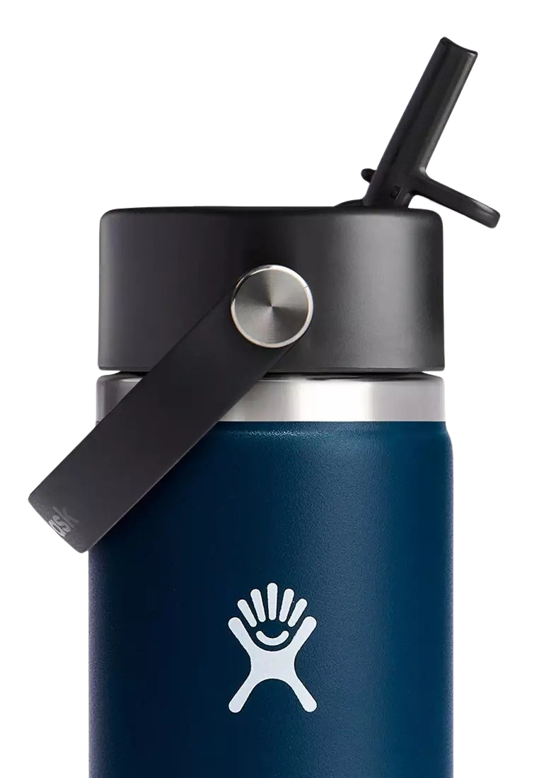 24oz Wide Flex Straw Cap - Indigo