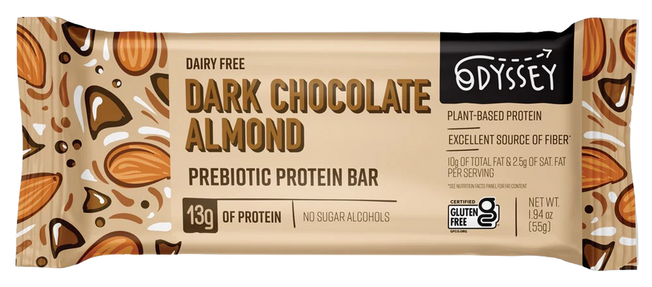 Dark Chocolate Almond Prebiotic Protein Bar (12 CT)