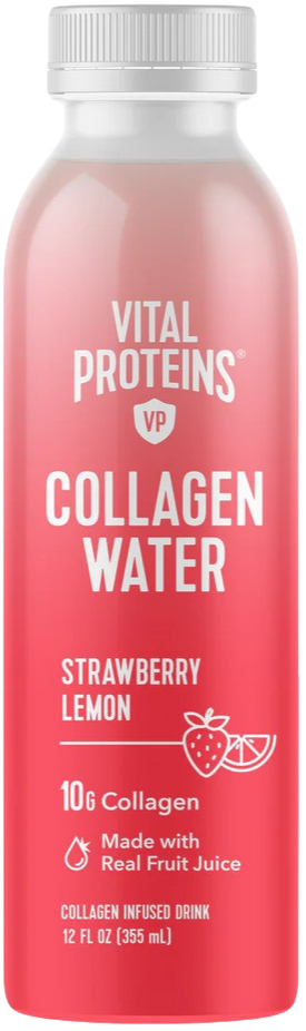 Strawberry Lemon Collagen Water
