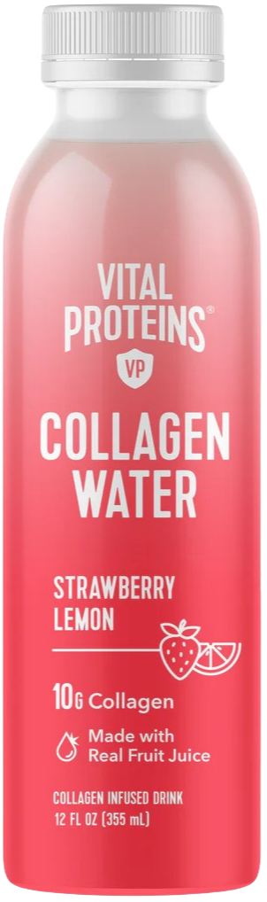 Strawberry Lemon Collagen Water