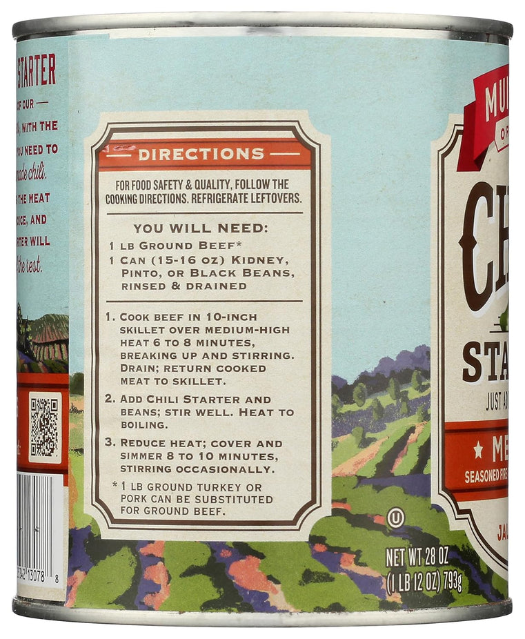 Organic Chili Starter With Jalapenos (3CT)