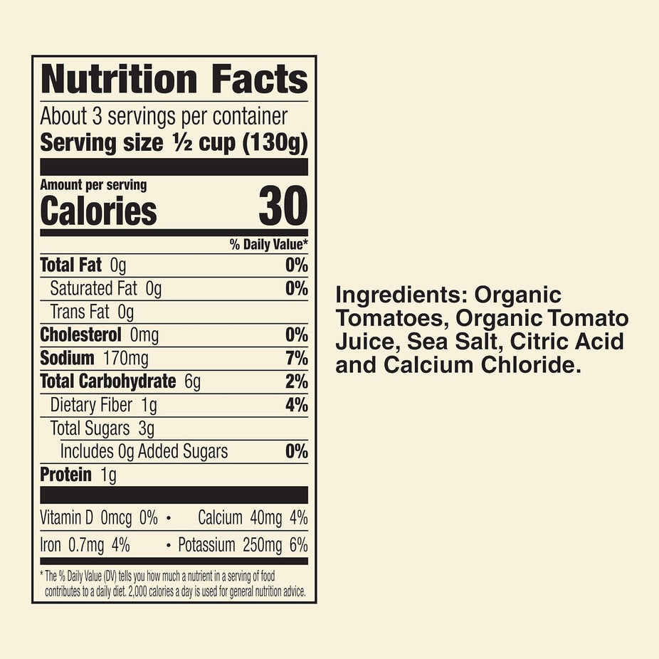 Organic Diced Tomatoes (3CT)