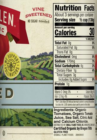 Organic Diced Tomatoes (3CT)