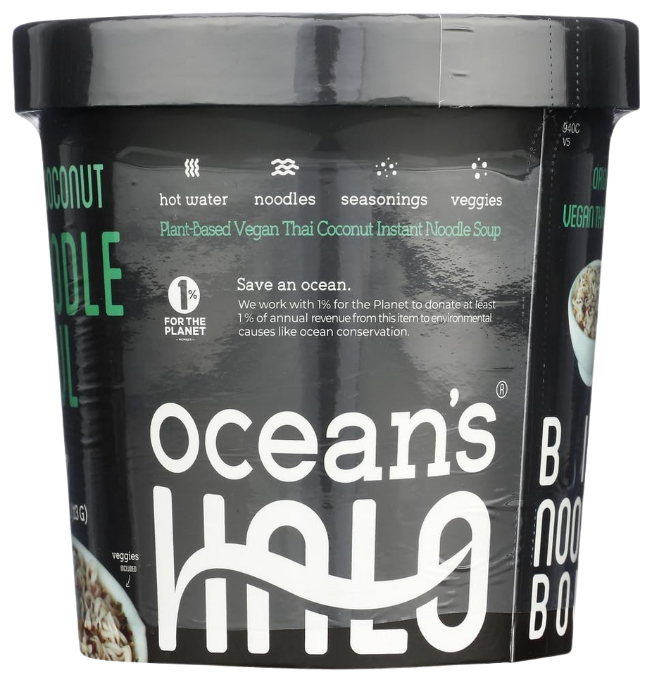 Organic Vegan Thai Coconut Big Noodle Bowl (3CT)
