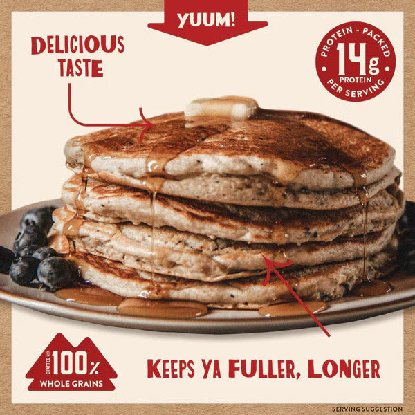 Power Cakes Blueberry Flapjack and Waffle Mix