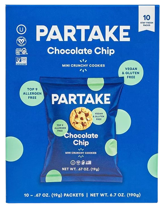 Mini Chocolate Chip Cookies (10 CT)