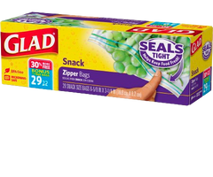 Food Storage Zipper Snack Bags