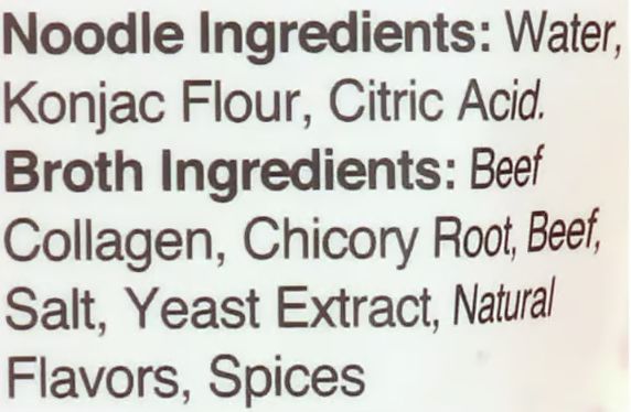 Beef Noodle Soup Bone Broth