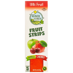 Apple and Cherry Fruit Strips