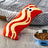 Cat Toy Sizzlin Bacon W/ Catip And Rechargeable